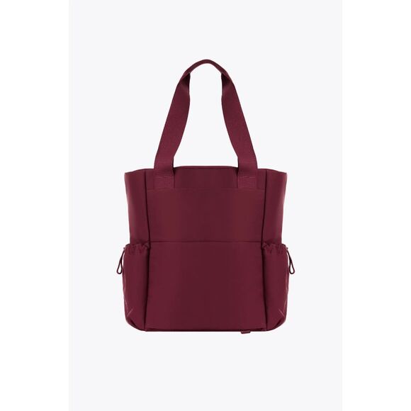 NWT Beis The Sport Tote in Burgundy Red